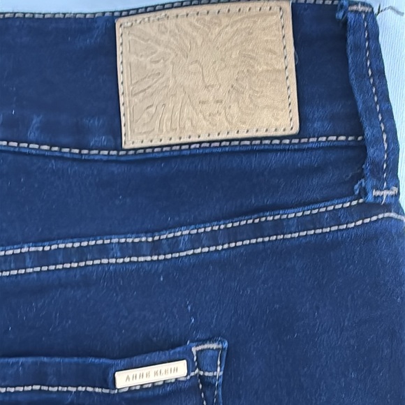 Anne Klein Jeans 20W High Rise Skinny Dark Wash Old Money Preppy Quiet Luxury - Picture 14 of 14